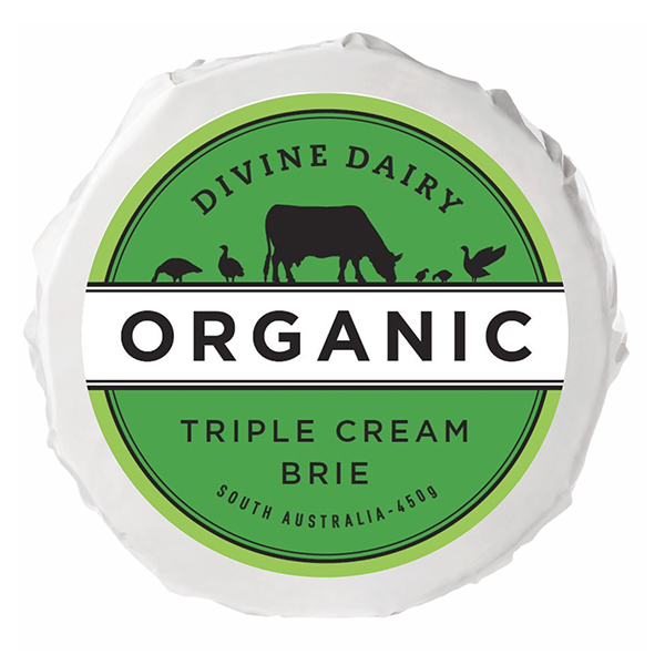 Divine Dairy Triple Cream Brie 450g