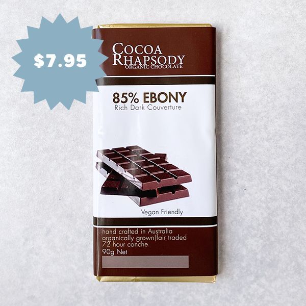 Cocoa Rhapsody Chocolate Dark 85% Ebony 90g