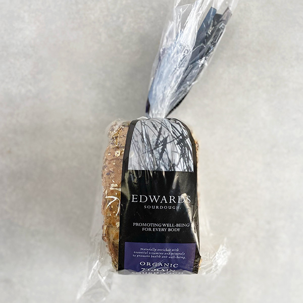 Edwards Organic Sourdough Bread 7 Grain 680g