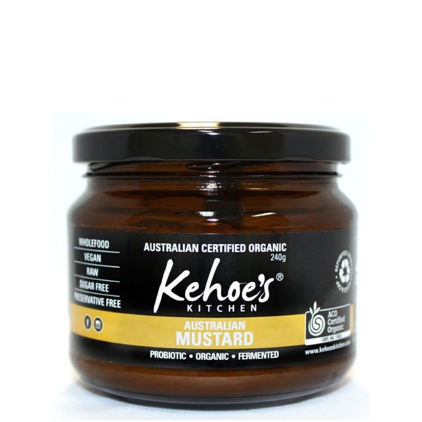 Kehoe's Organic Australian Mustard 240g