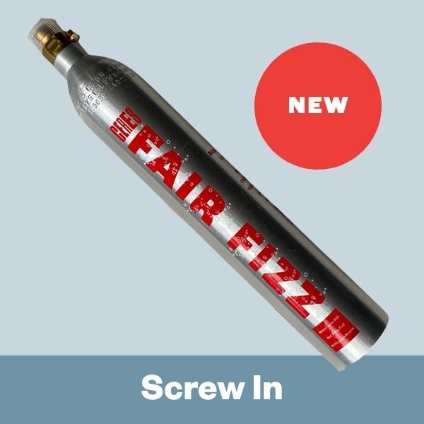 CERES Fair Fizz  CO2 Gas Cylinder NEW -  Screw In