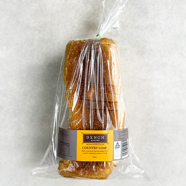 Dench Bread Country Sandwich Sliced 700g