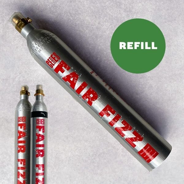 CERES Fair Fizz Screw In CO2 Gas Cylinder REFILL 60L
