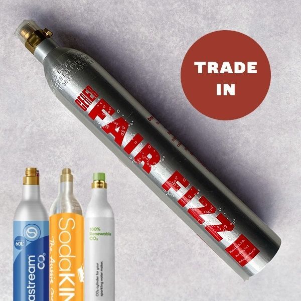 CERES Fair Fizz Screw In CO2 Gas Cylinder TRADE IN 60L