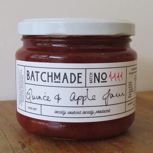 BatchMade Quince & Apple Jam 360g