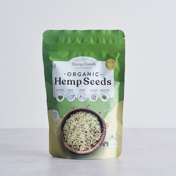 Hemp Foods Australia Organic Hulled Hemp Seeds 250g