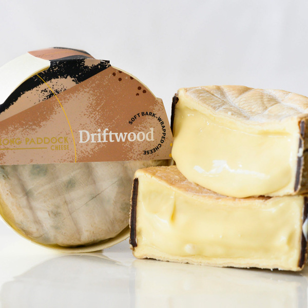 Long Paddock Cheese Driftwood 180g