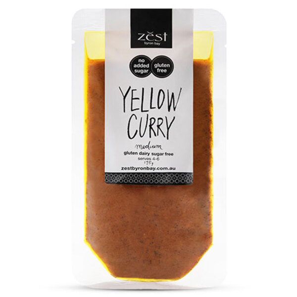 Zest Byron Bay Yellow Curry Base 175g