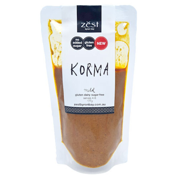 Zest Byron Bay Korma Base 175g