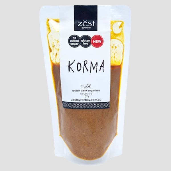 Zest Byron Bay Korma Base 175g