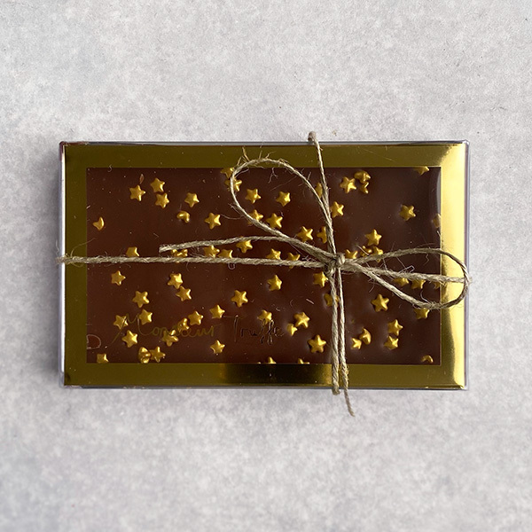 Monsieur Truffe Christmas Stars Gift Box Milk Chocolate 90g