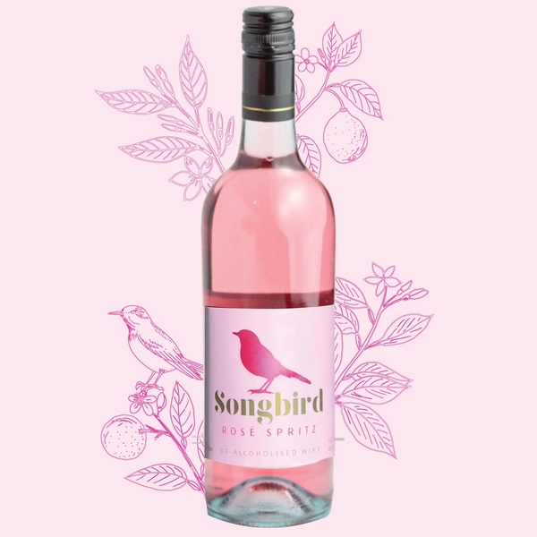 Songbird Sparkling Rosé Spritz alc-free 750ml