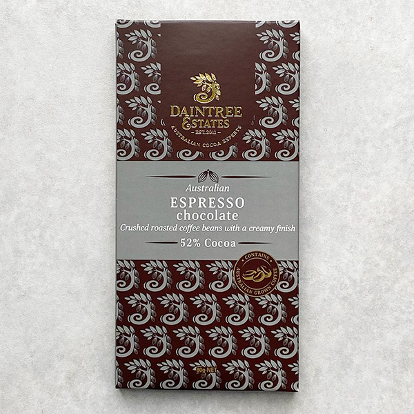 Daintree Estates Australian Espresso Chocolate 52% Cocoa 80g
