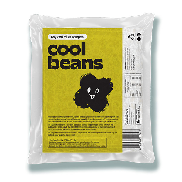 Cool Beans Tempeh Soy and Millet 150g