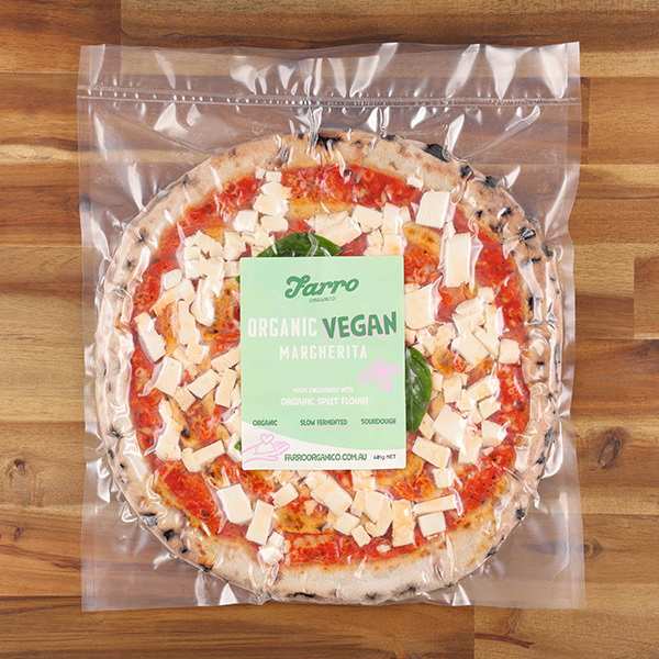 Farro Organico Pizza Vegan Margherita pack of 1