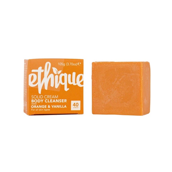 Ethique Body Cleanser Bar Orange & Vanilla 105g