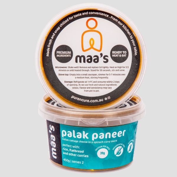 Maa's Palak Paneer 450g