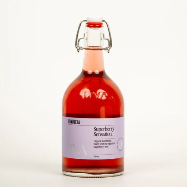 Jiva Organic Kombucha Super Berry 750ml