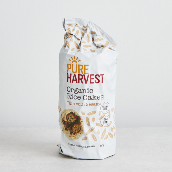 Pure Harvest Rice and Sesame Cakes 150g