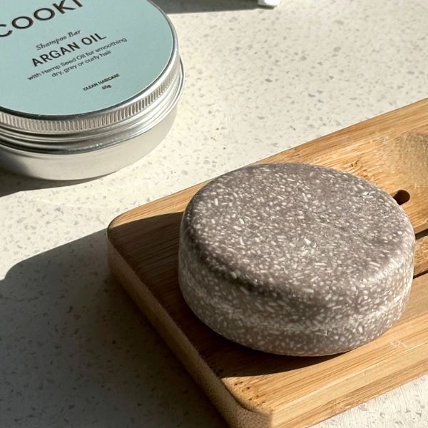 Cooki Shampoo Bar Argan Oil Tin 65g