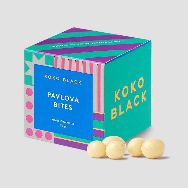 Koko Black Christmas Dotties Pavlova Bites Cube 70g