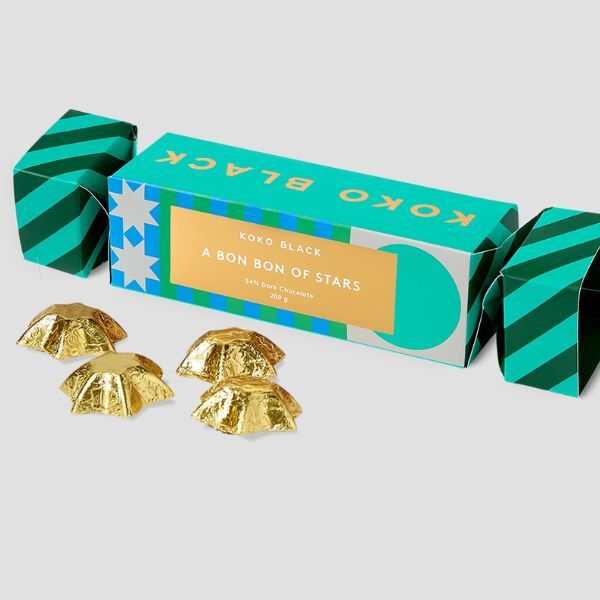 Koko Black Christmas Bon Bon of Stars Dark Chocolate 200g