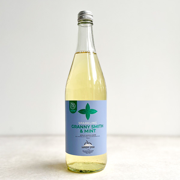 Summer Snow Apple Granny Smith & Mint Sparkling Juice 750ml