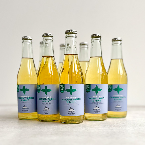 Summer Snow Apple Granny Smith & Mint Sparkling Juice 8x330ml