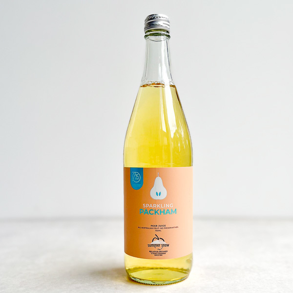 Summer Snow Pear Packham Sparkling Juice 750ml