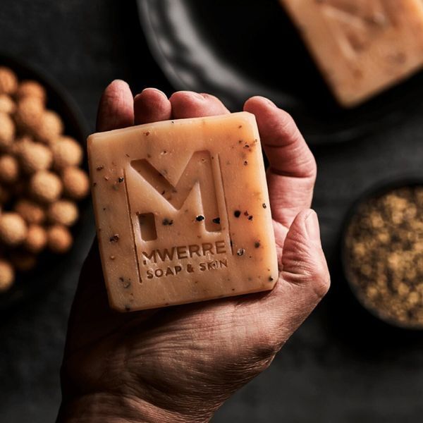 Mwerre Indigenous Ivory Clay Exfoliating Soap 110g