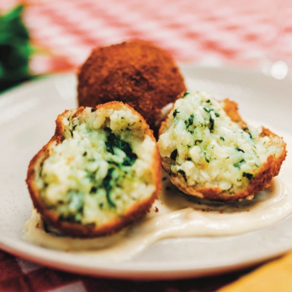 The Arancini Mann Arancini Balls Spinach & Cheese 12 pack
