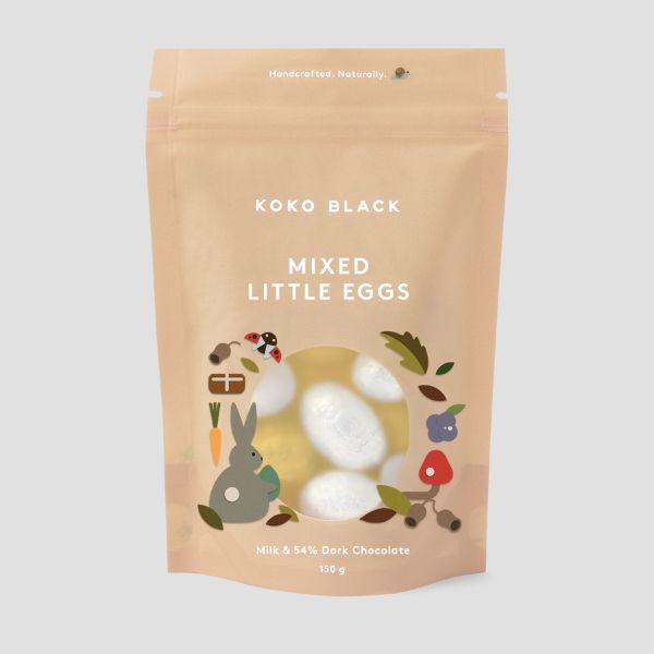 Koko Black Easter Little Eggs Mixed Dark & Milk Chocolate 150g