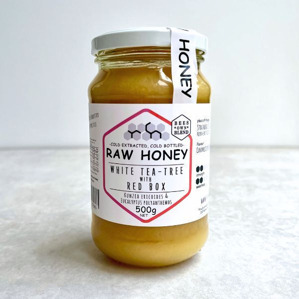 Raw Honey White Tea Tree with Red Box 500g