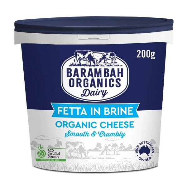 Barambah Feta in Brine 200g
