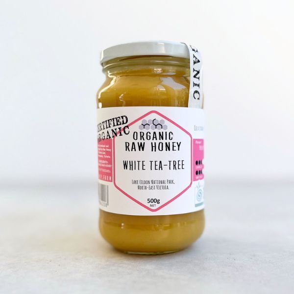 Raw Honey White Tea Tree 500g