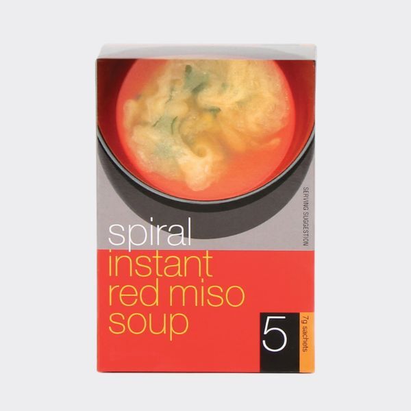 Spiral Foods Instant Red Miso Soup pack of 5