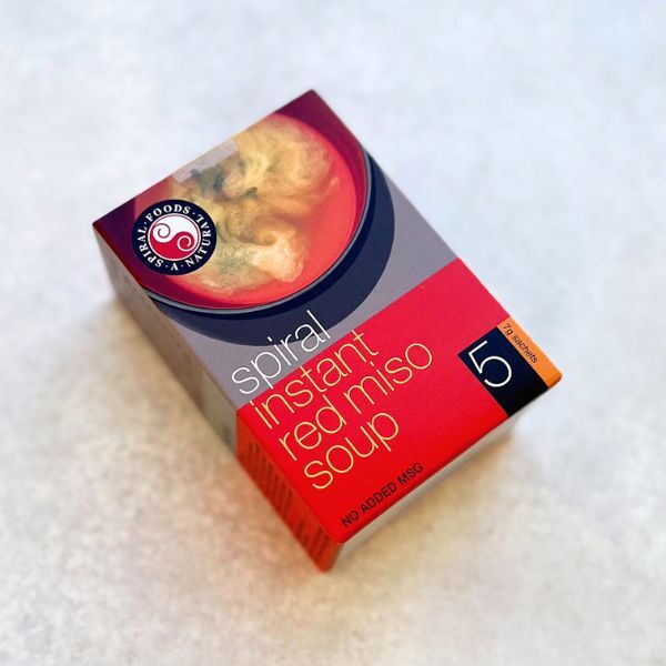 Spiral Foods Instant Red Miso Soup pack of 5