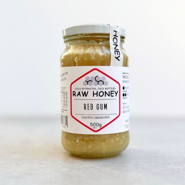 Raw Honey Red Gum 500g