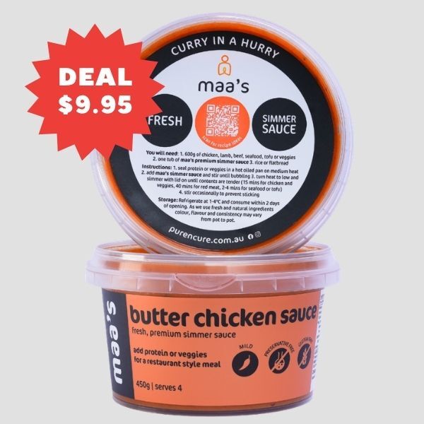 Maa's Simmer Sauce Butter Chicken 450g