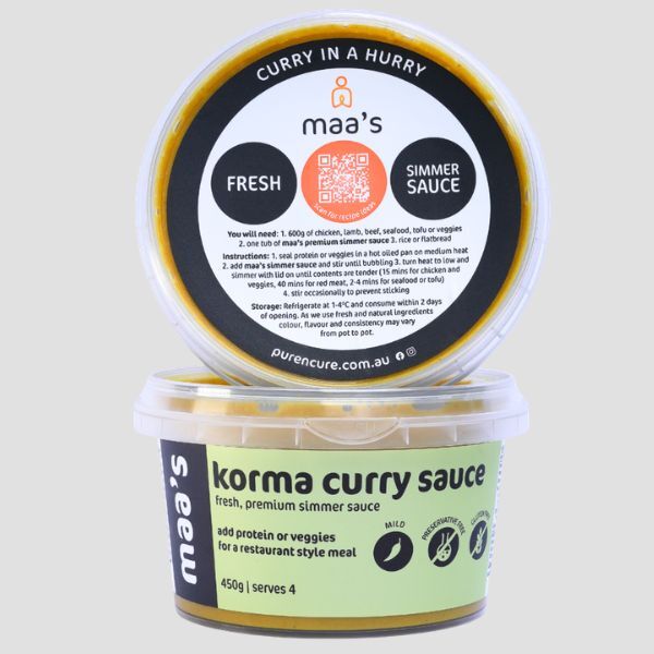 Maa's Simmer Sauce Korma 450g