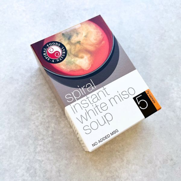 Spiral Foods Instant White Miso Soup pack of 5