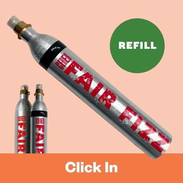 CERES Fair Fizz CO2 Gas Cylinder REFILL - Click In