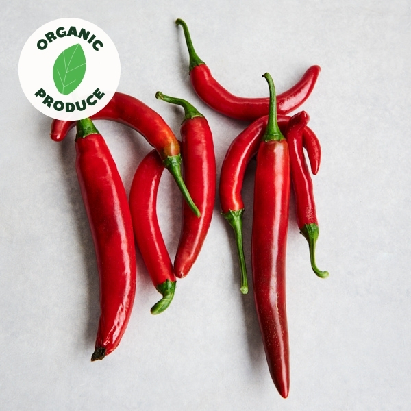 Chillies Red Organic 5kg