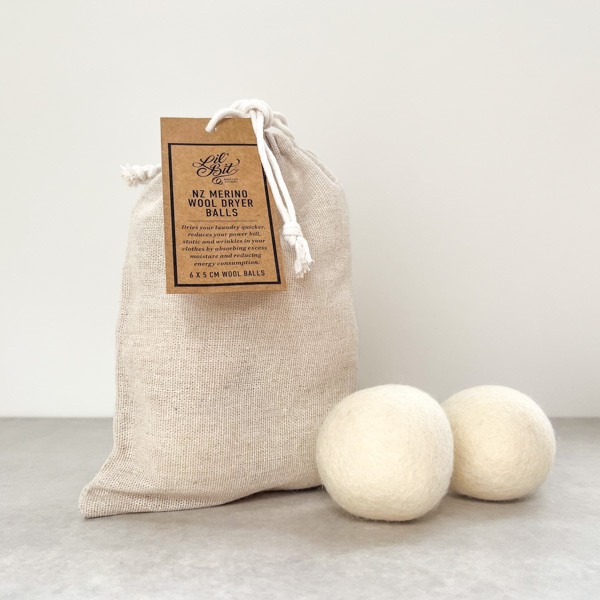 Lil'Bit NZ Merino Wool Dryer Balls 6 pack