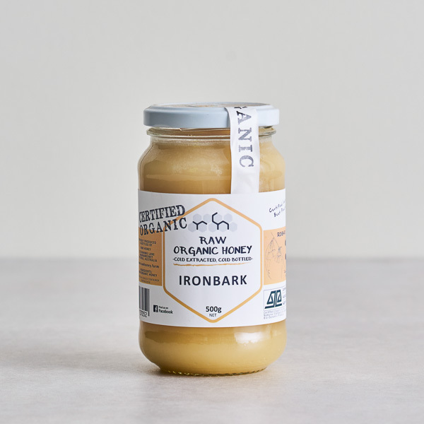 Certified Raw Honey Ironbark 500g