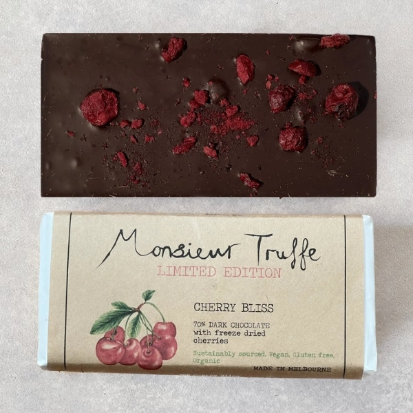 Monsieur Truffe Limited Edition Bar Cherry Bliss 90g