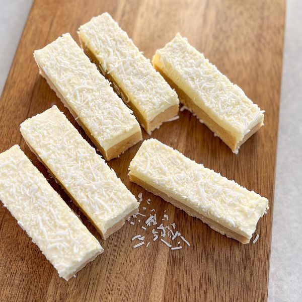 Dench Slices Lemon Coconut Slice pack of 6