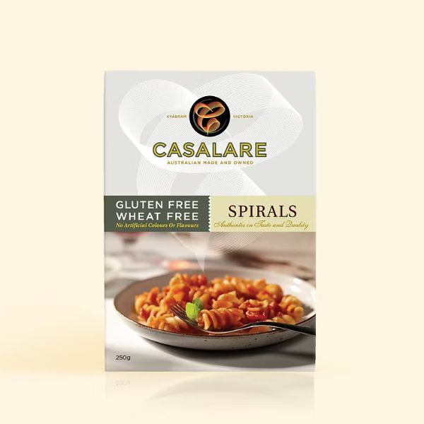 Casalare Gluten Free Pasta Spirals 250g