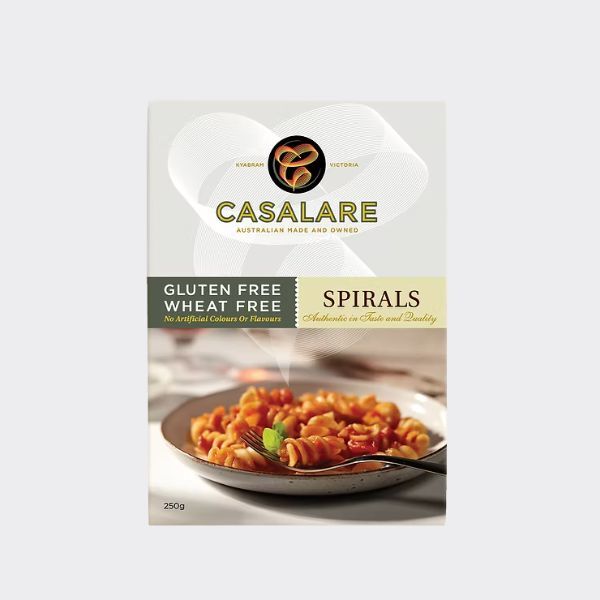 Casalare Gluten Free Pasta Spirals 250g