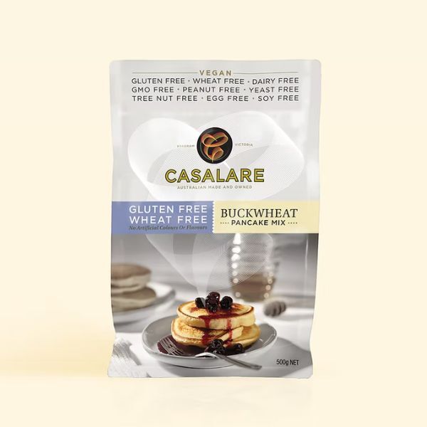 Casalare Gluten Free Buckwheat Pancake Mix 500g
